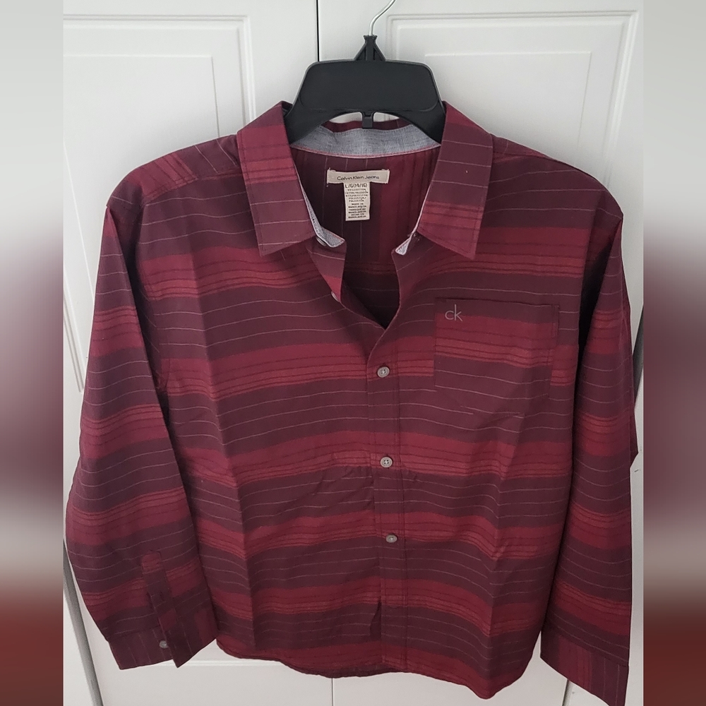 Calvin Klein Jeans boys size L (14/16) Long Sleeve Shirt